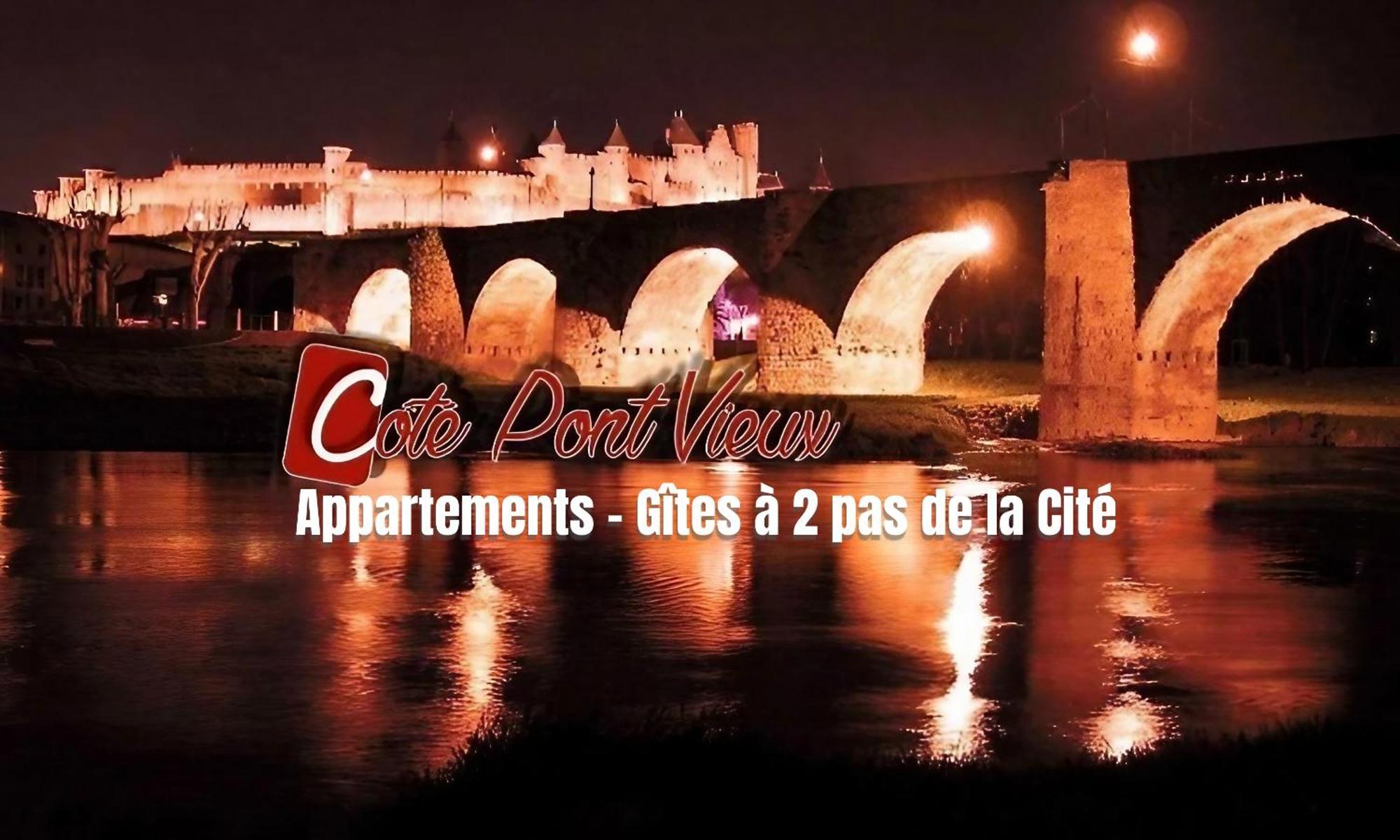 Appartements Cote Pont Vieux-Self Check-In Carcassonne Exterior foto